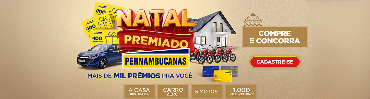 NATAL PREMIADO PERNAMBUCANAS