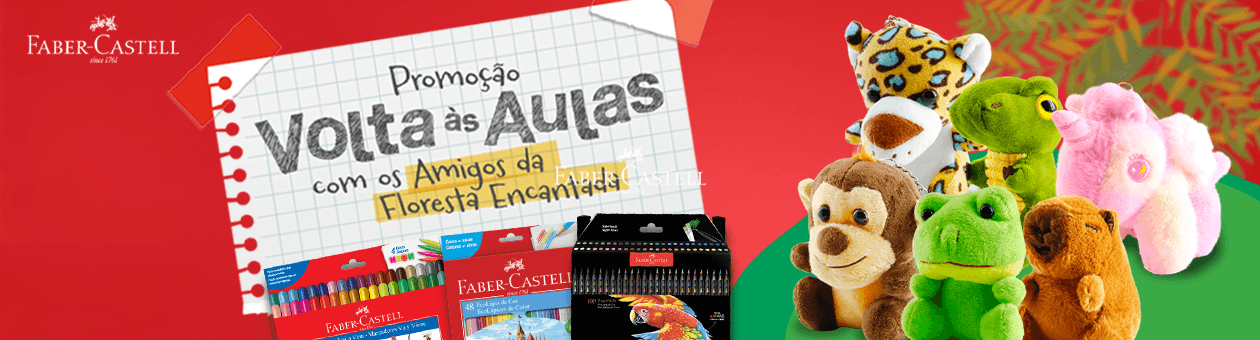 PROMOÇÃO VOLTA ÀS AULAS COM OS AMIGOS DA FLORESTA ENCANTADA