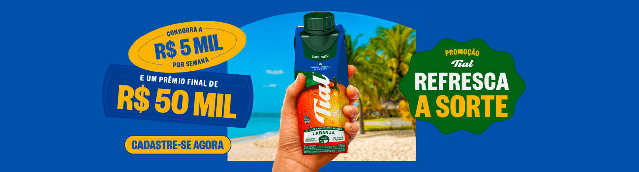 PROMOÇÃO TIAL REFRESCA A SORTE