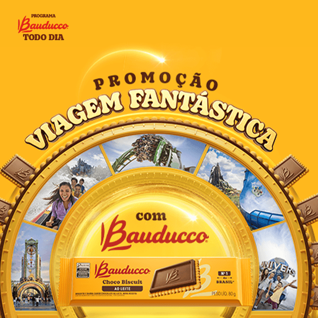 VIAGEM FANTÁSTICA COM BAUDUCCO