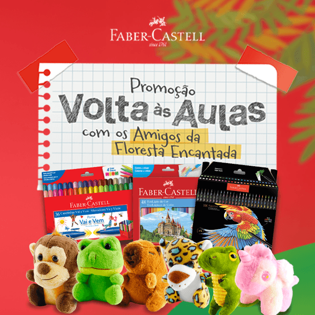 PROMOÇÃO VOLTA ÀS AULAS COM OS AMIGOS DA FLORESTA ENCANTADA
