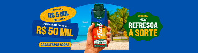 PROMOÇÃO TIAL REFRESCA A SORTE